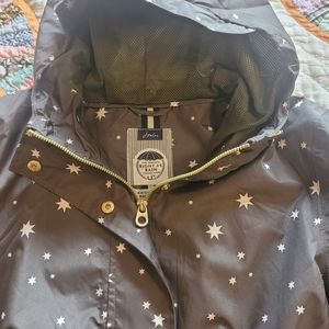 Joules, Nordstrom, long, hooded raincoat, sz medium